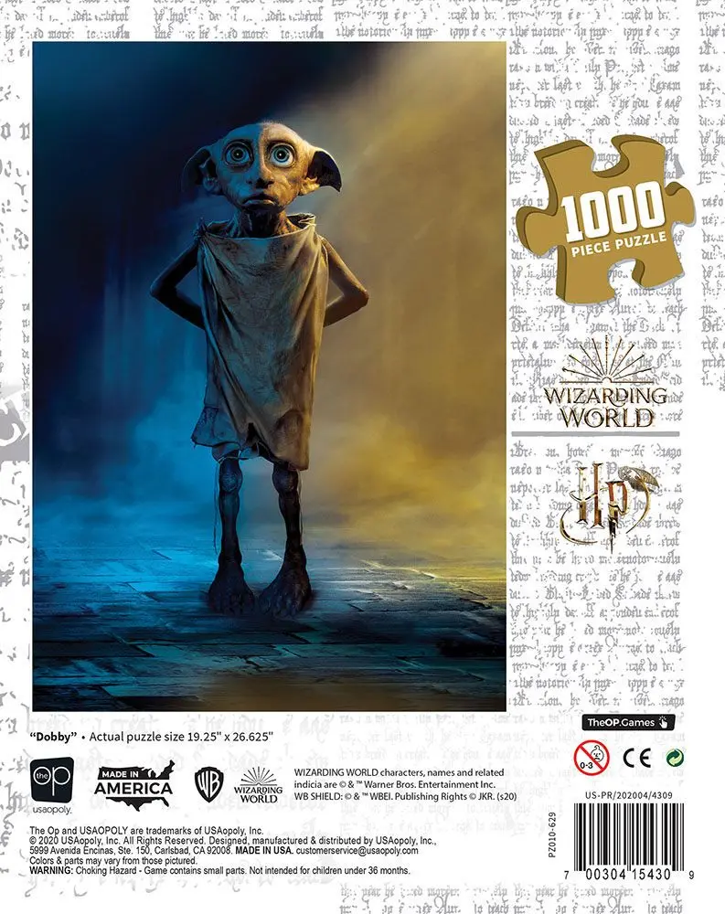 Harry Potter Jigsaw Puzzle Dobby (1000 pieces) product photo