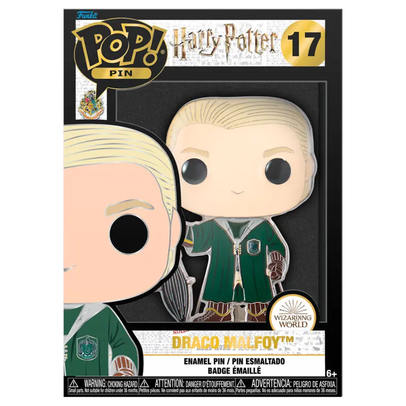 Harry Potter POP! Enamel Pin Draco Malfoy 10 cm product photo