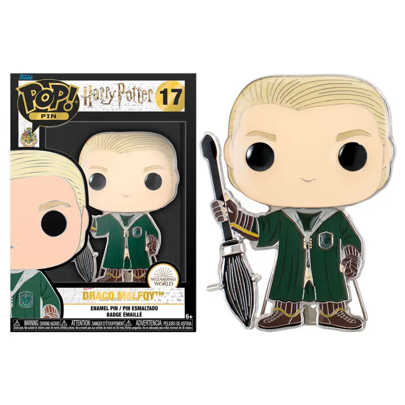 Harry Potter POP! Enamel Pin Draco Malfoy 10 cm product photo