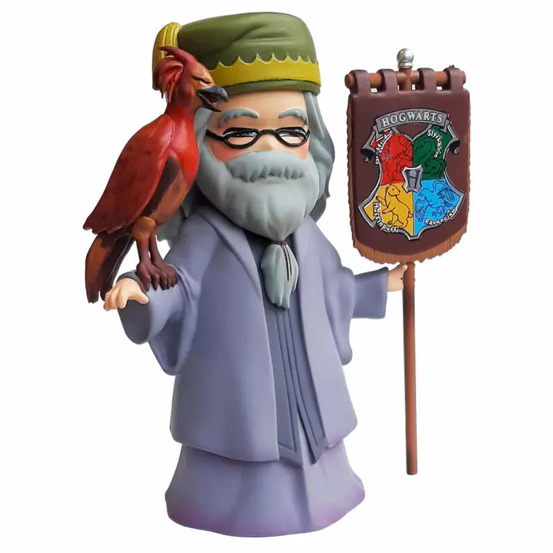 Harry Potter Statue Dumbledore & Fumseck 15 cm termékfotó