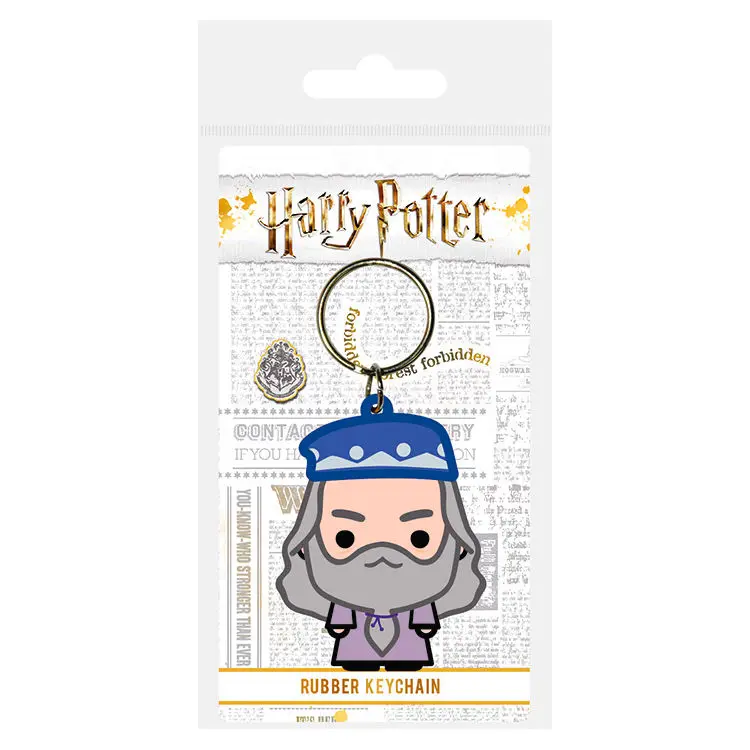 Harry Potter Rubber Keychain Chibi Dumbledore 6 cm product photo