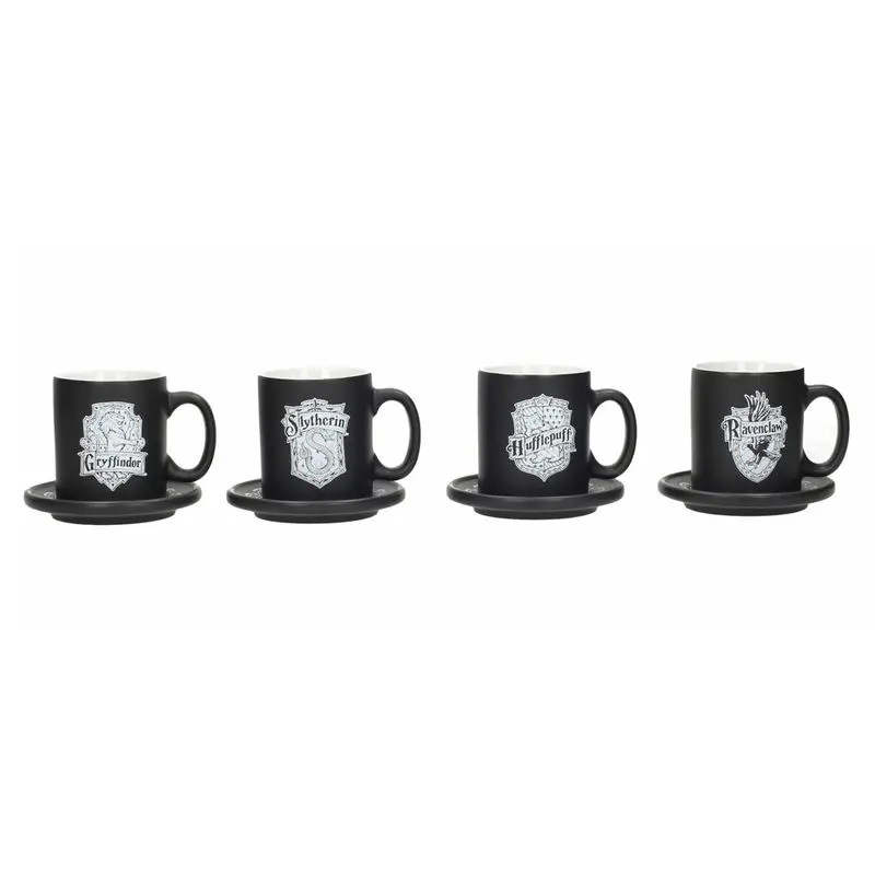 Harry Potter emblems mini espresso mugs set product photo
