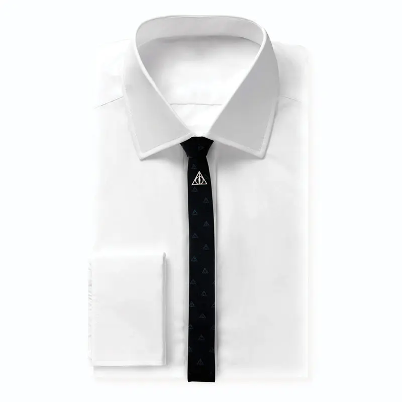 Harry Potter Deathly Hallows deluxe necktie product photo