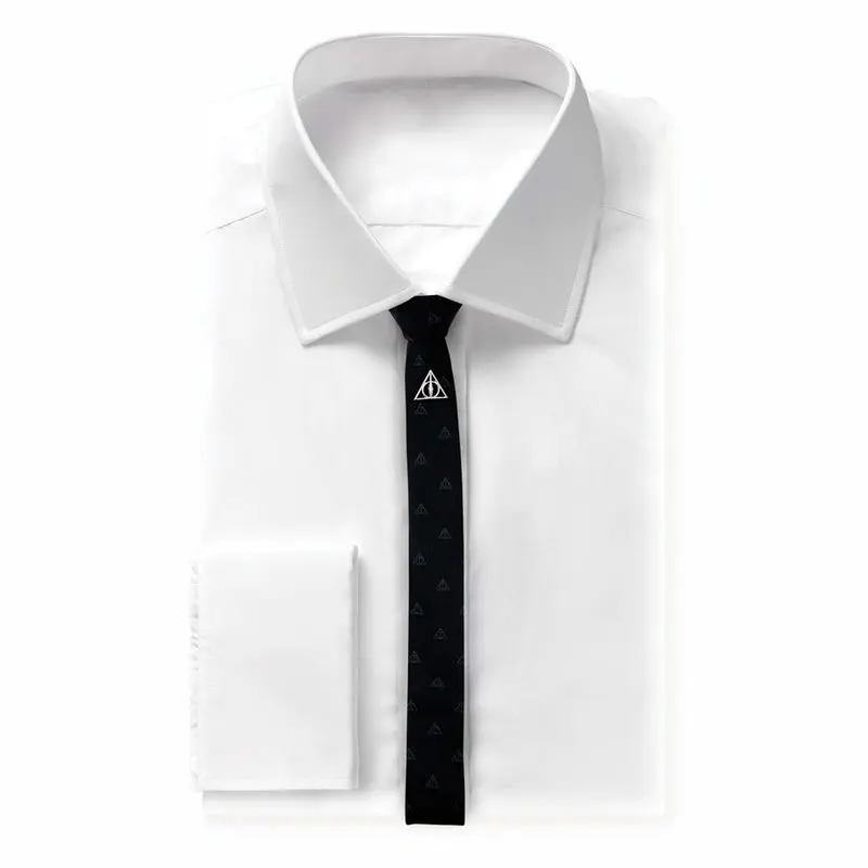 Harry Potter Deathly Hallows deluxe necktie product photo