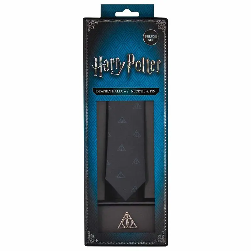 Harry Potter Deathly Hallows deluxe necktie product photo