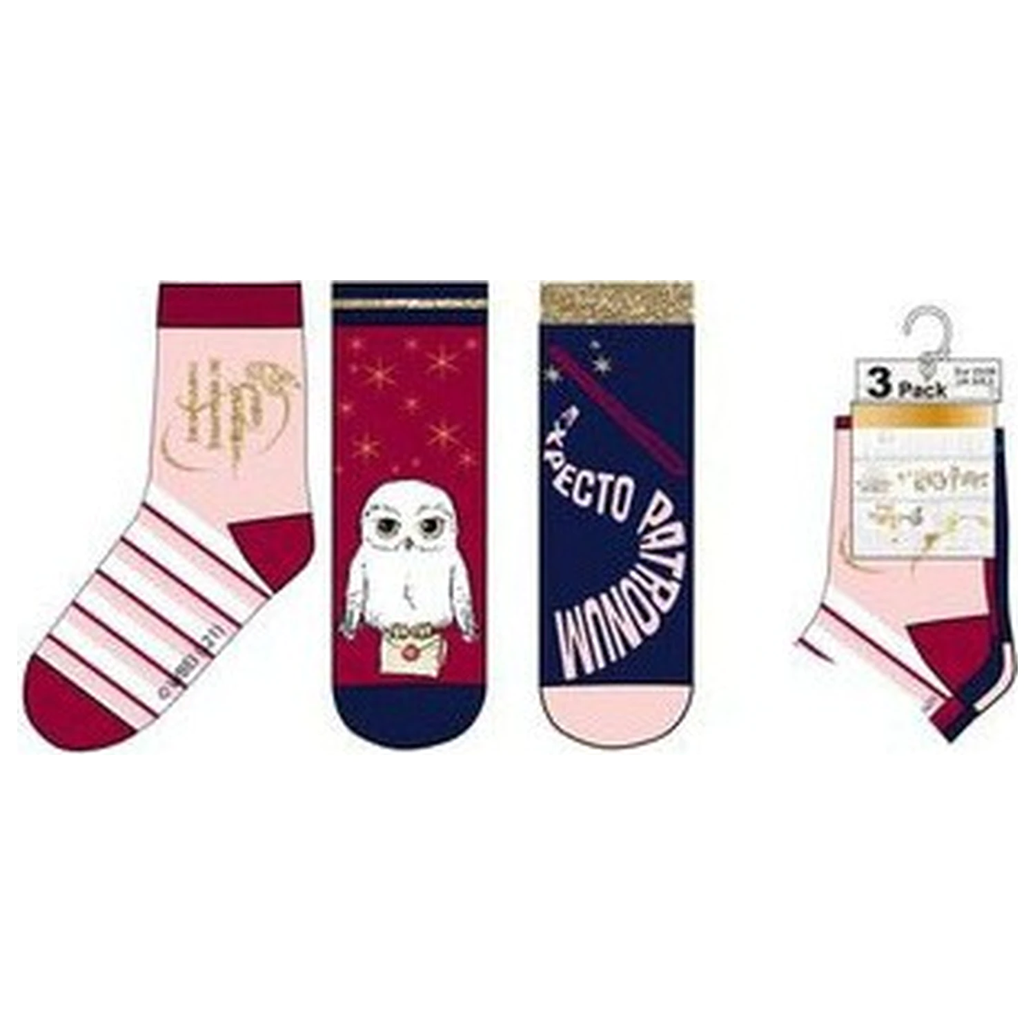 Harry Potter Expecto Patronum Kids Socks 27/30 product photo