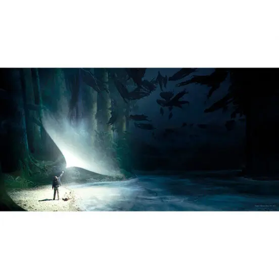 Harry Potter Expecto Patronum glass poster product photo