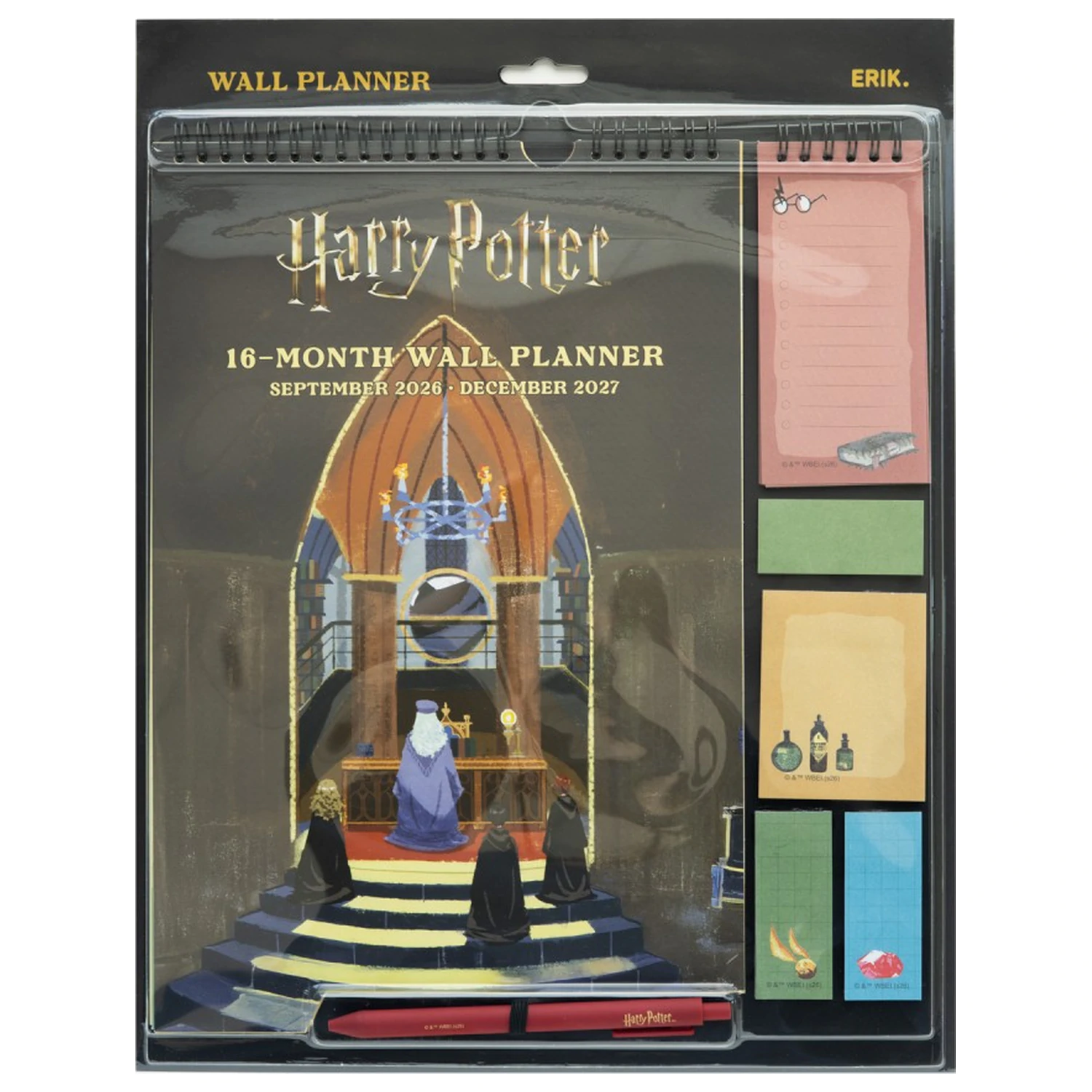 Harry Potter Wall Planner 2026/27 30 x 34 cm product photo