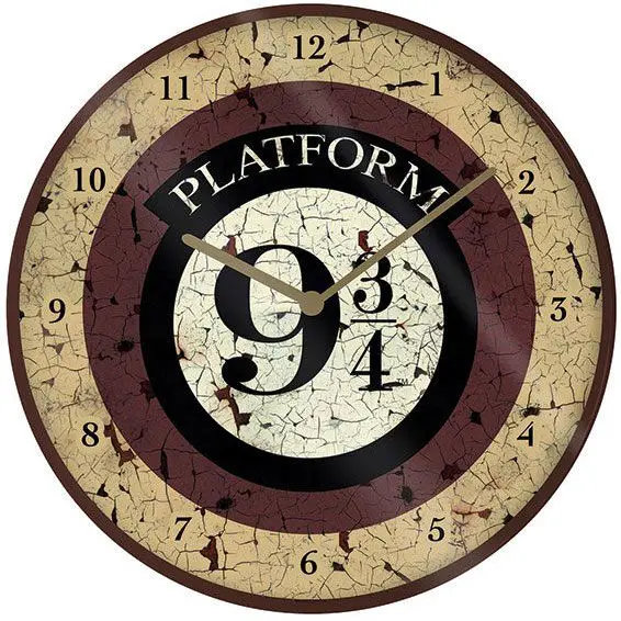 Harry Potter Wall Clock Platform 9 3/4 termékfotó