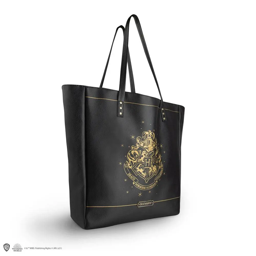 Harry Potter Faux Leather Shopping Bag Hogwarts product photo