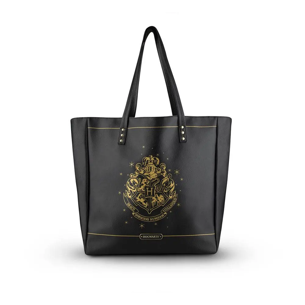 Harry Potter Faux Leather Shopping Bag Hogwarts product photo