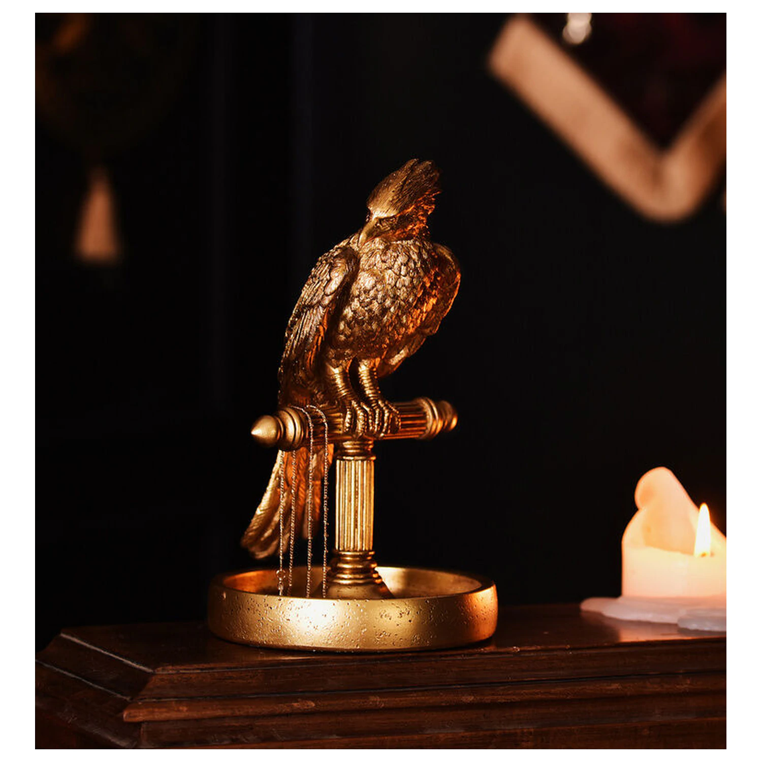 Harry Potter Fawkes jewellery stand 21cm product photo