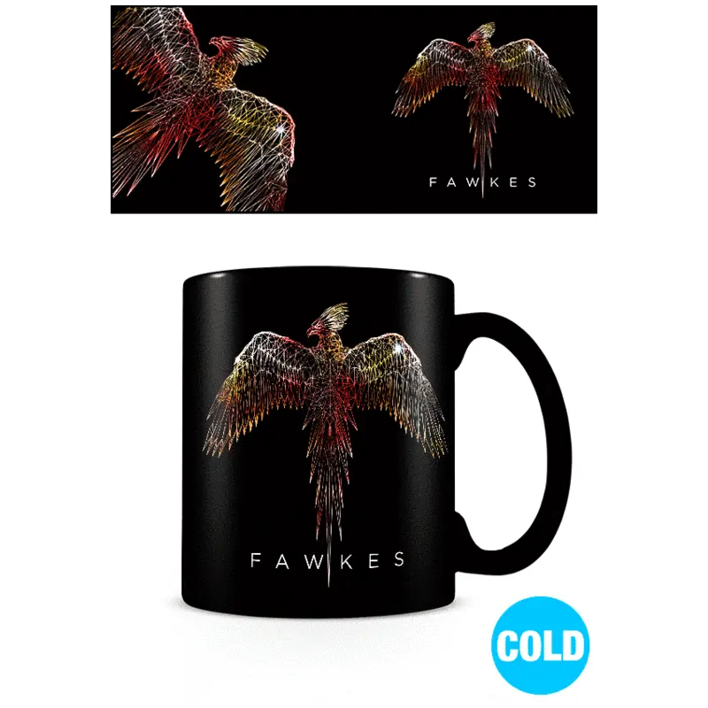 Harry Potter Fawkes heat change mug product photo