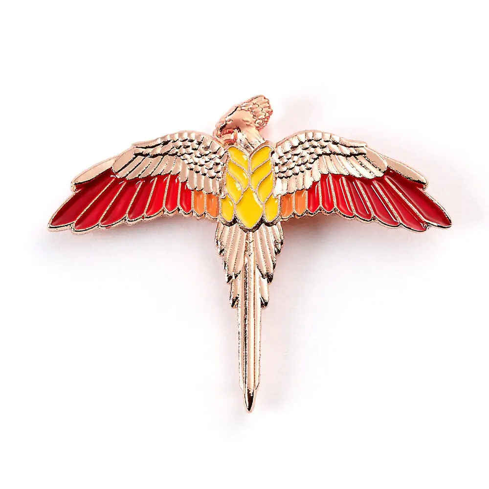 Harry Potter Fawkes pin badge product photo