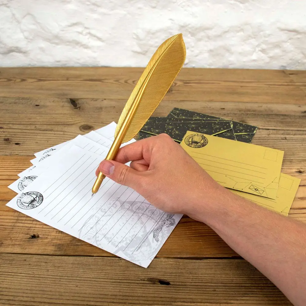 Harry Potter Letter Writing Set Feather Pen termékfotó