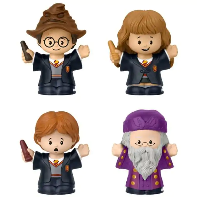 Harry Potter Fisher-Price Little People Collector Mini Figures 4-Pack Philosopher's Stone 6 cm termékfotó