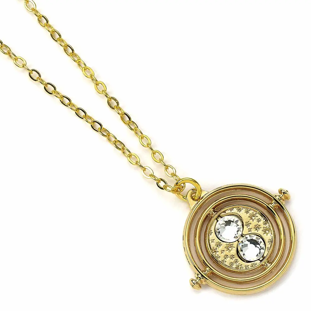 Harry Potter Pendant & Necklace Fixed Time Turner (gold plated) termékfotó