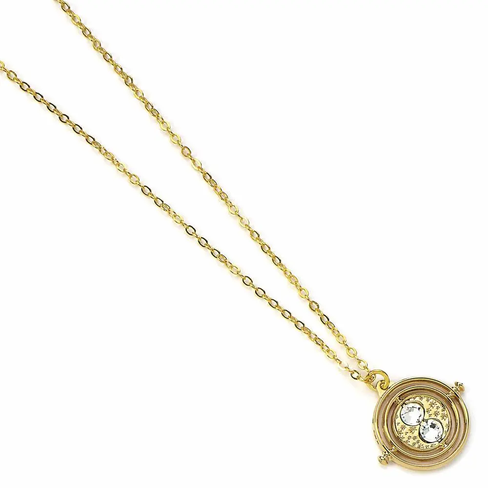 Harry Potter Pendant & Necklace Fixed Time Turner (gold plated) termékfotó
