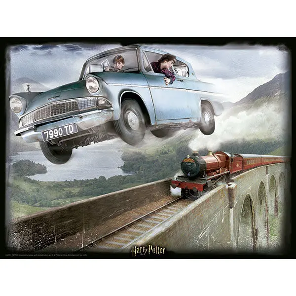 Harry Potter Ford Anglia Prime 3D puzzle 500pcs product photo