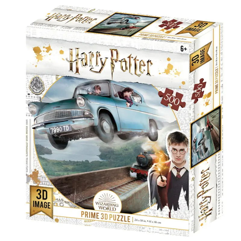 Harry Potter Ford Anglia Prime 3D puzzle 500pcs product photo