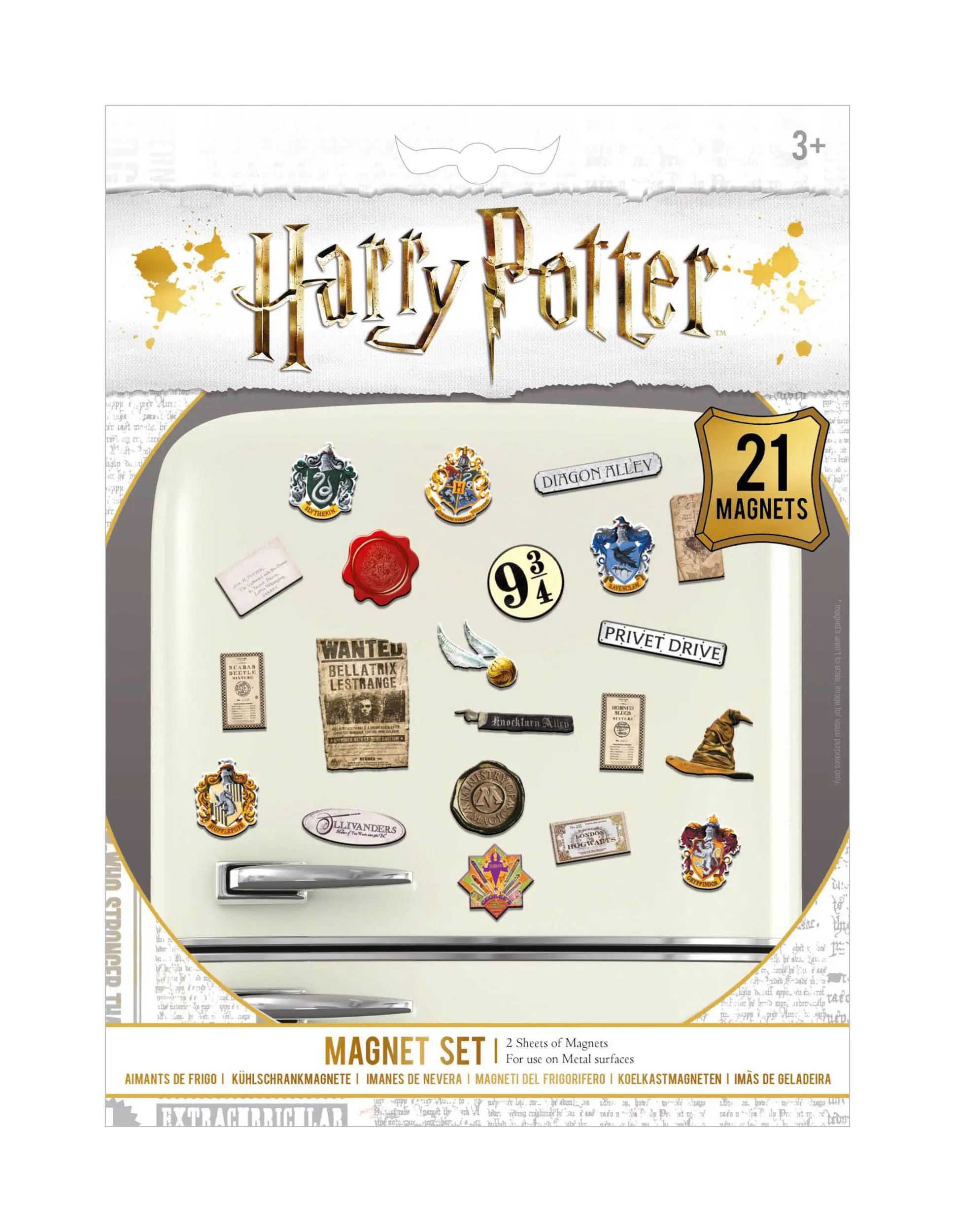 Harry Potter Fridge Magnets Wizardry product photo