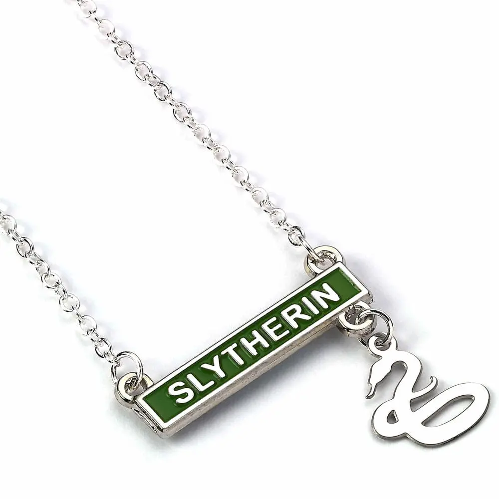 Harry Potter Pendant &amp; Necklace Slytherin Bar product photo