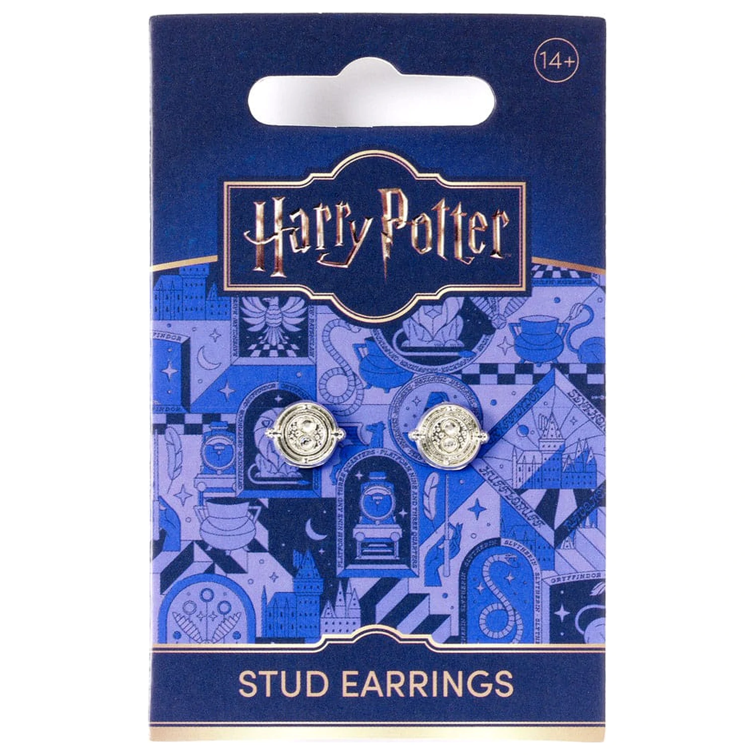 Harry Potter Earrings Time Turner (Silver Tone) product photo