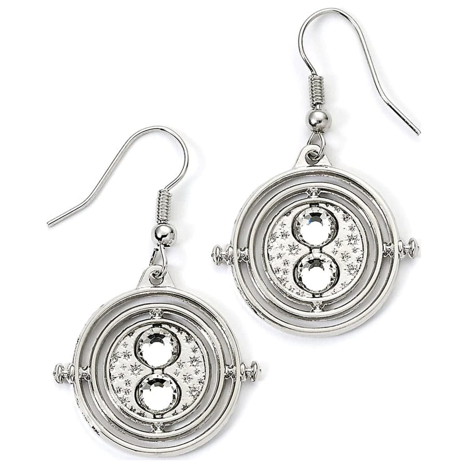 Harry Potter Earrings Time Turner (Silver Tone) product photo