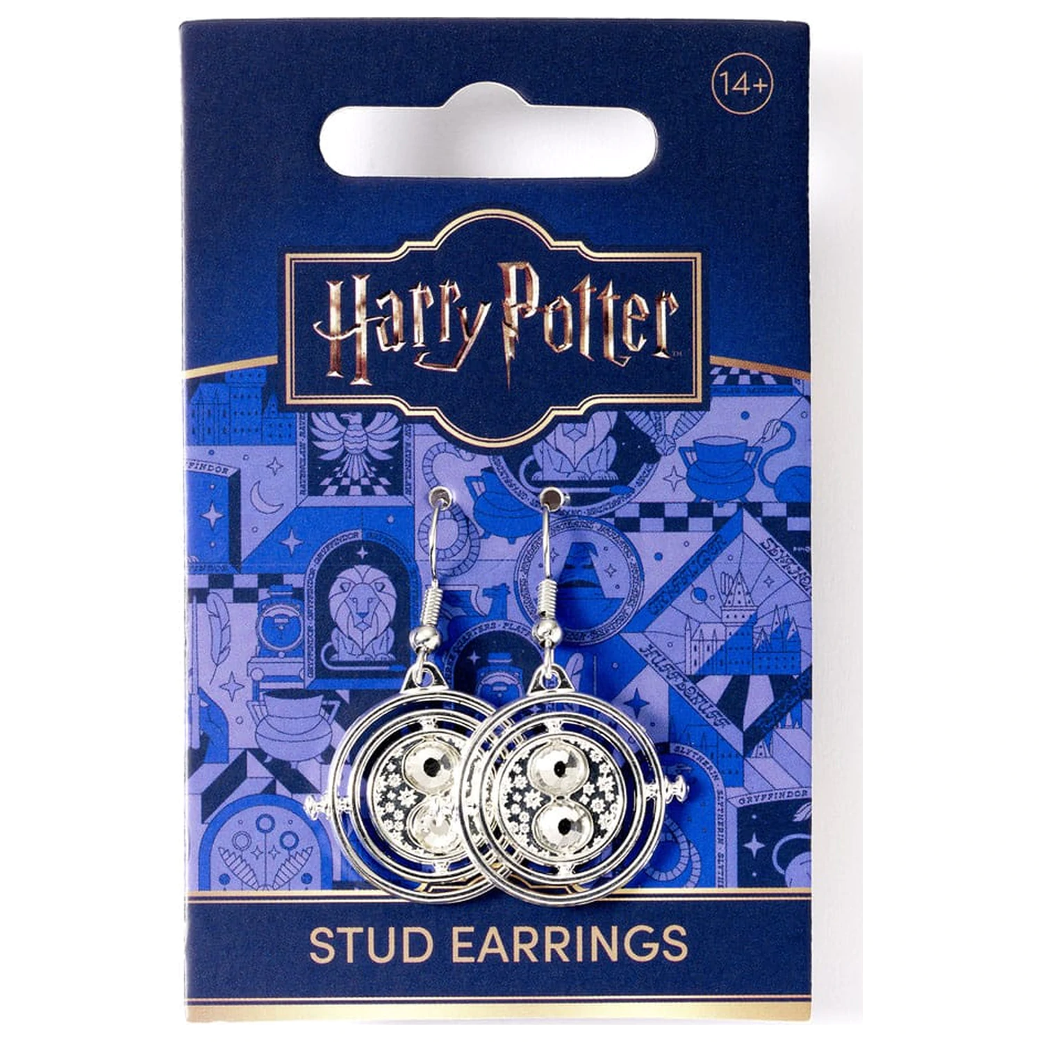 Harry Potter Earrings Time Turner (Silver Tone) product photo