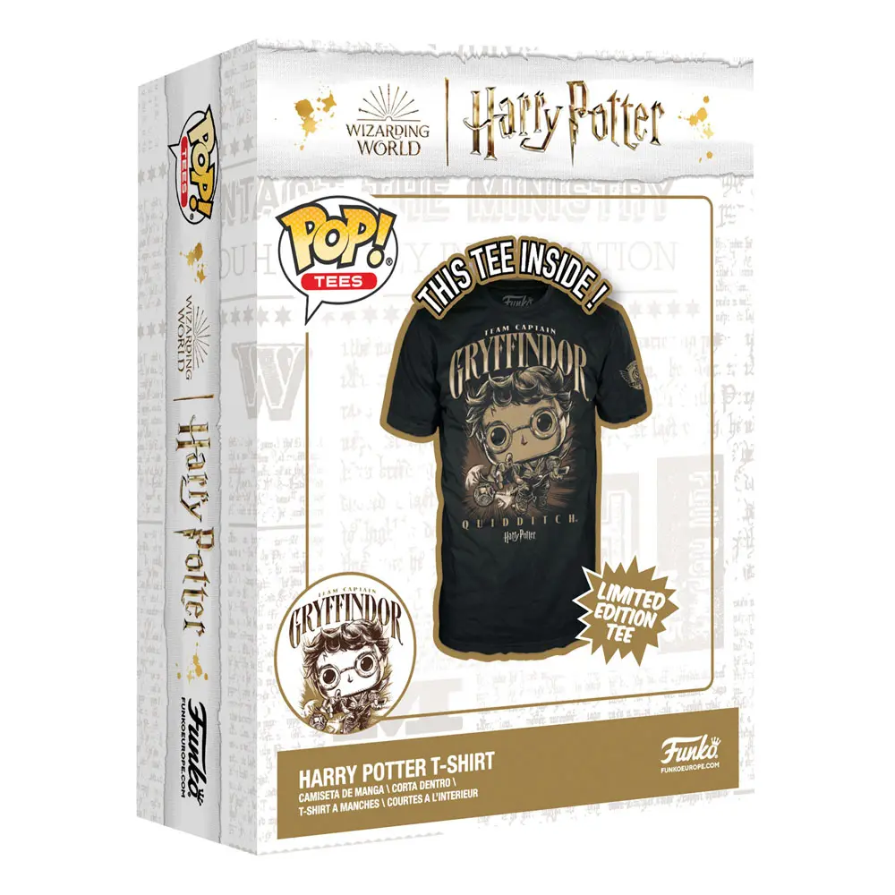 Harry Potter Funko Boxed Tee Quidditch Harry t-shirt termékfotó