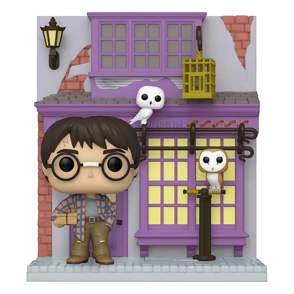 Harry Potter POP! Deluxe Vinyl Figure Deluxe: HP Diagon Alley- Eeylops Owl Emporium w/Harry 9 cm product photo