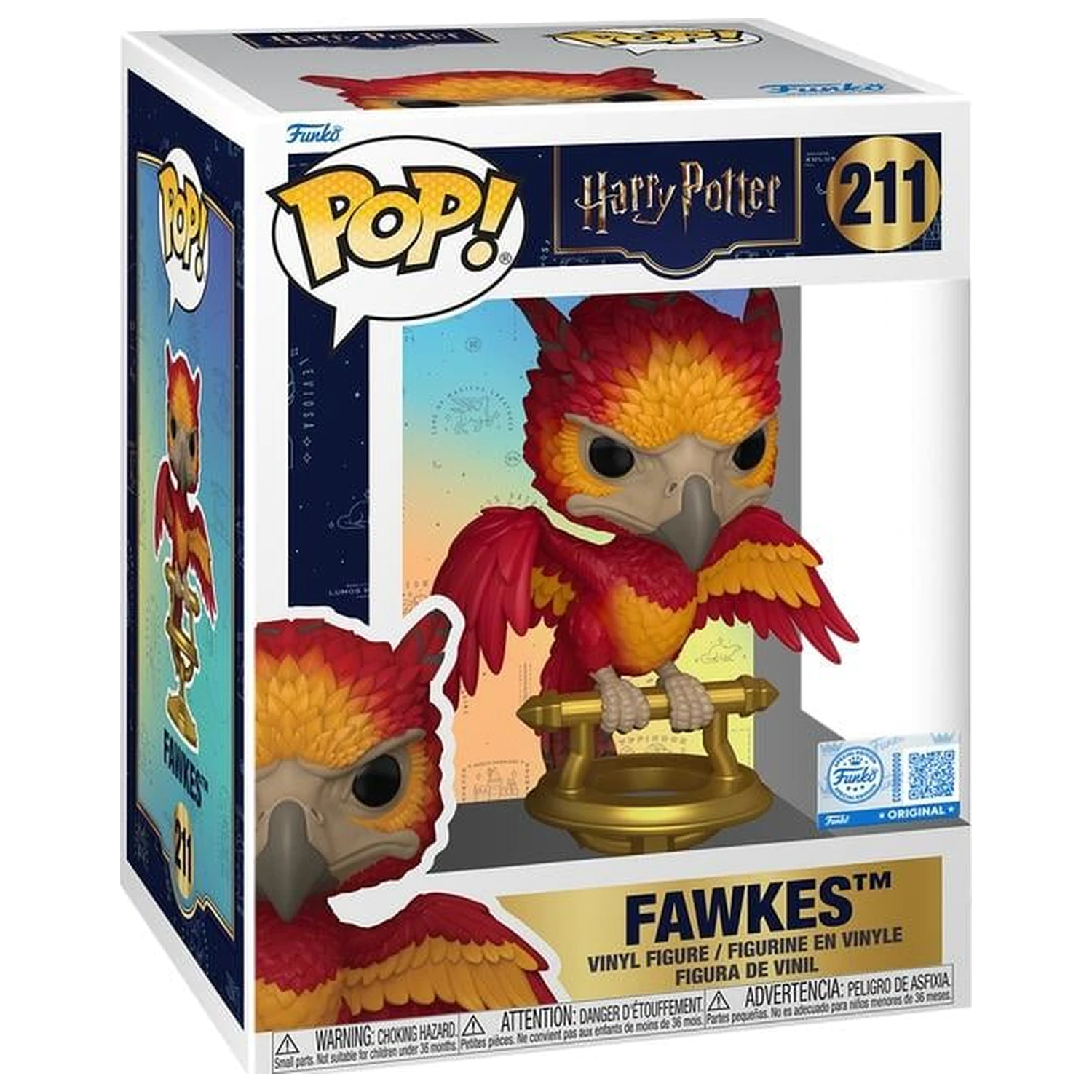 Harry Potter Funko POP figure Fawkes on Perch product photo