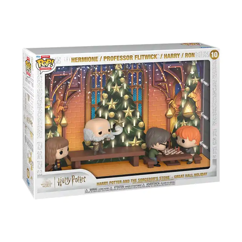 Harry Potter Funko POP Moments Deluxe Vinyl Figures 4-Pack Great Hall Holiday termékfotó