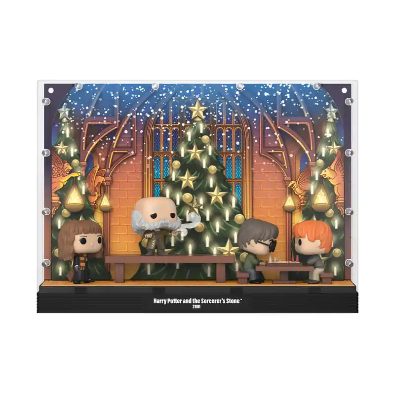 Harry Potter Funko POP Moments Deluxe Vinyl Figures 4-Pack Great Hall Holiday termékfotó