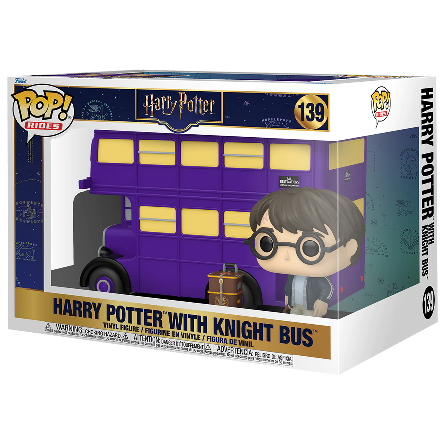 Harry Potter Funko POP! Rides Super Deluxe Vinyl Figure Knight Bus 15 cm product photo