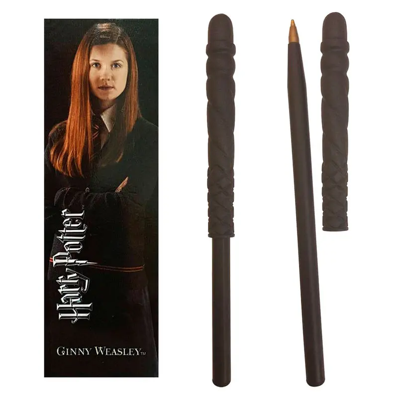 Harry Potter Ginny Weasley wand pend and bookmark termékfotó