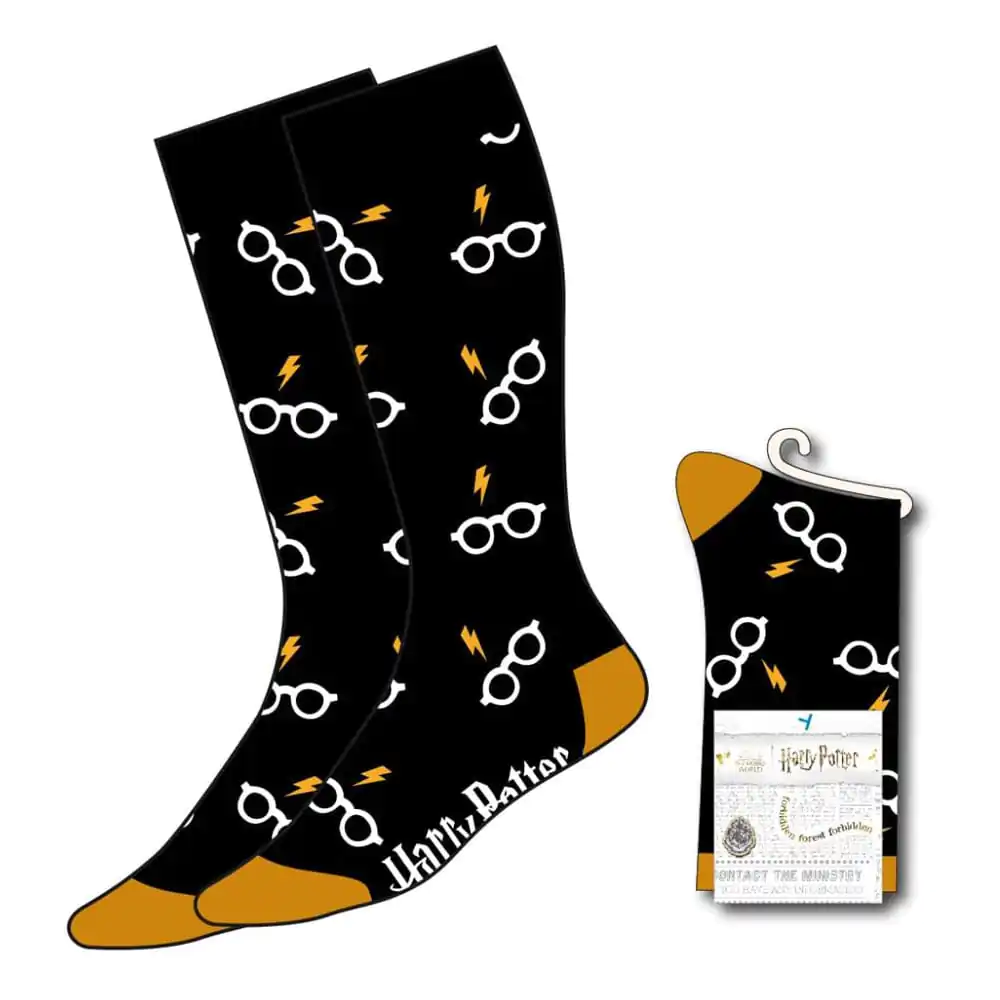 Harry Potter Socks Glasses & Lightning 38-45 product photo