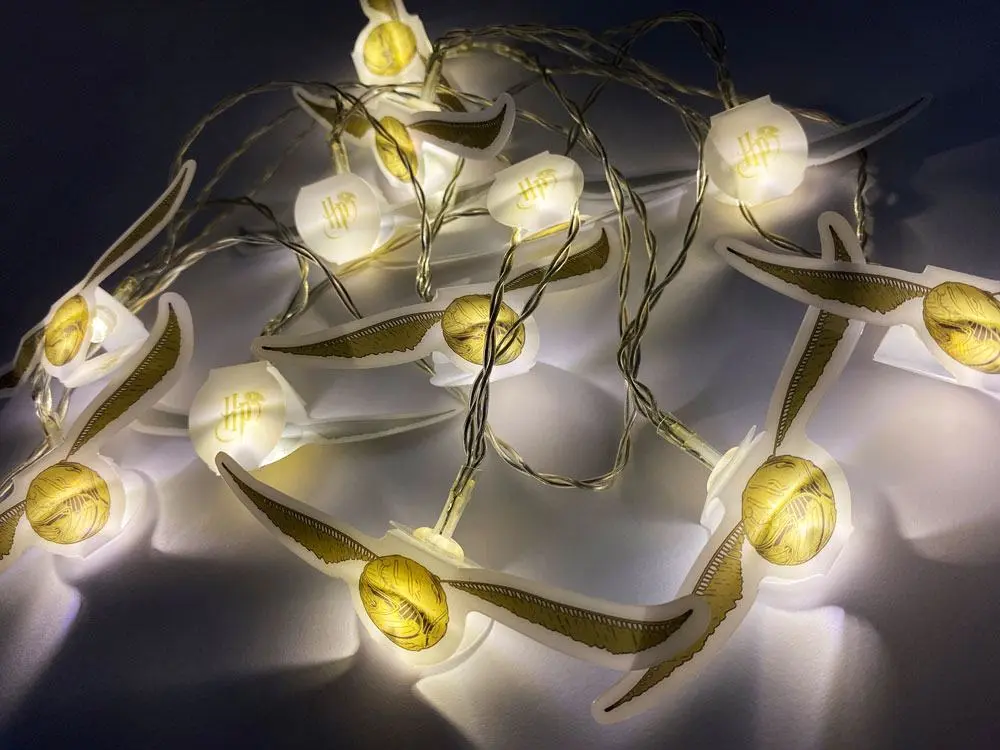 Harry Potter 2D String Lights Golden Snitch product photo