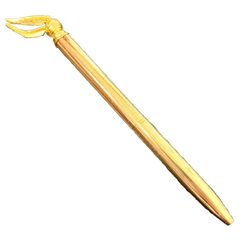Harry Potter Metallic Pen with 3D Charm Golden Snitch product photo