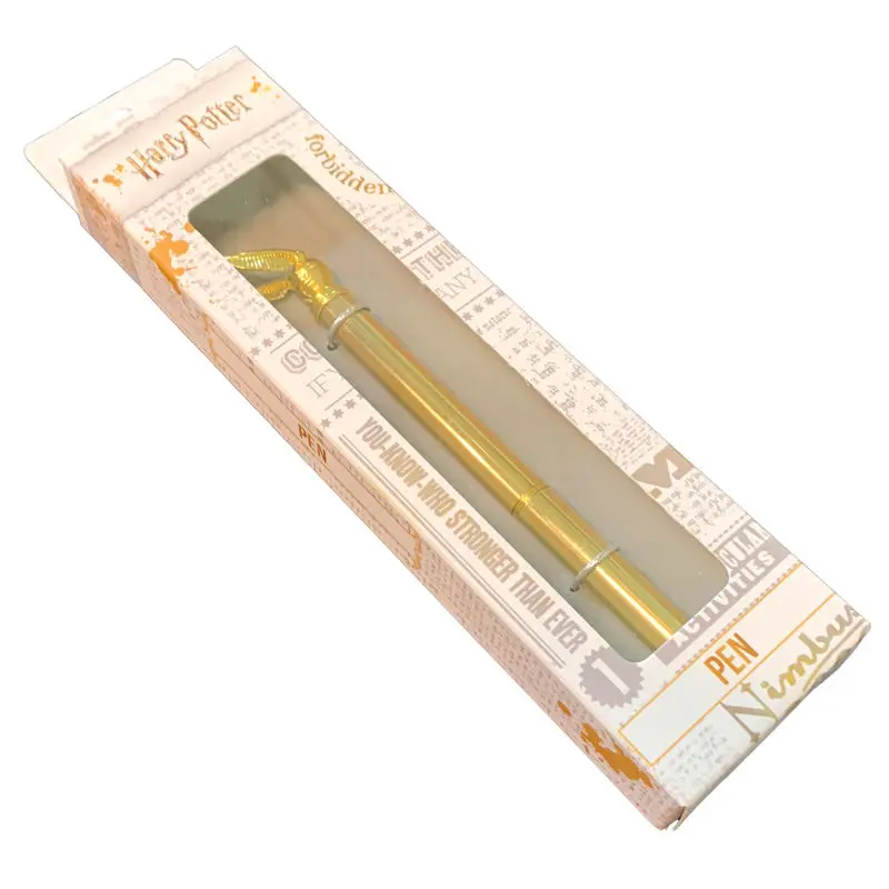 Harry Potter Metallic Pen with 3D Charm Golden Snitch product photo