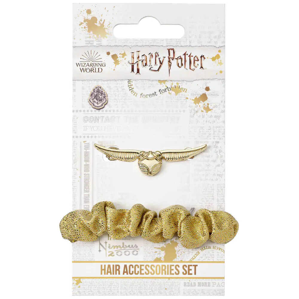 Harry Potter Golden Snitch Hair accessories set product photo