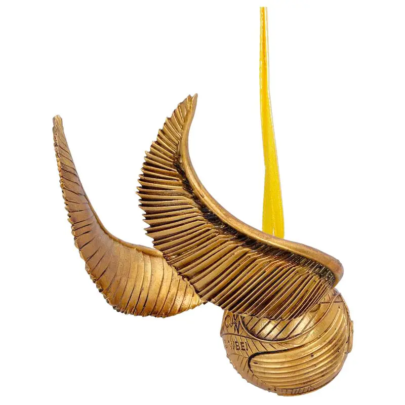 Harry Potter Golden Snitch Christmas hanging ornament termékfotó