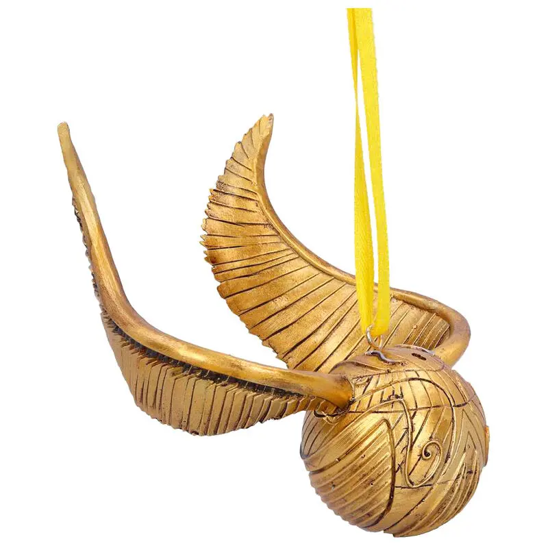 Harry Potter Golden Snitch Christmas hanging ornament termékfotó