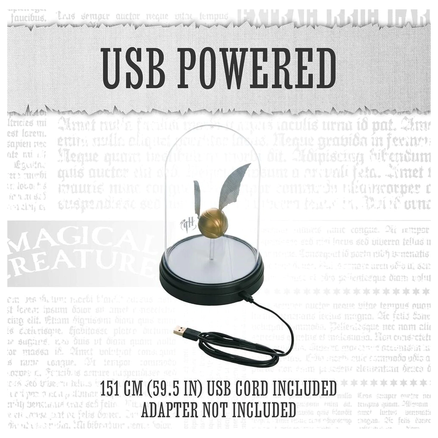 Harry Potter Golden Snitch Light product photo