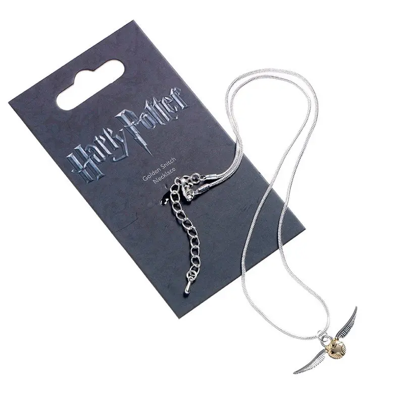 Harry Potter Pendant &amp; Necklace The Golden Snitch (silver plated) product photo