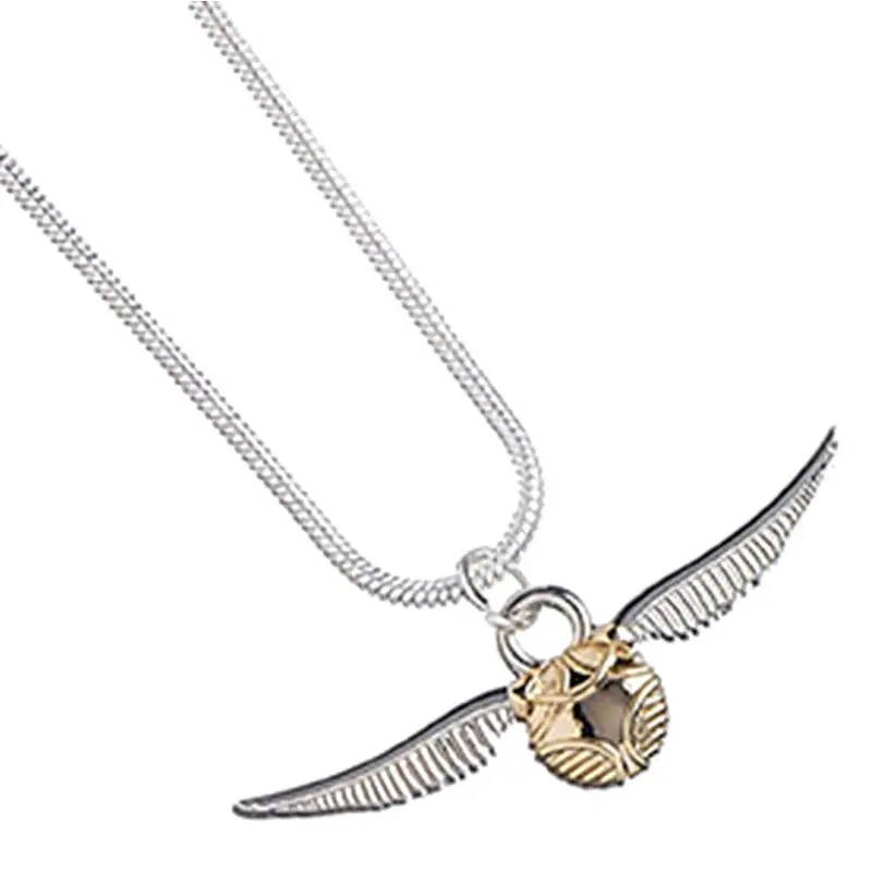 Harry Potter Pendant &amp; Necklace The Golden Snitch (silver plated) product photo