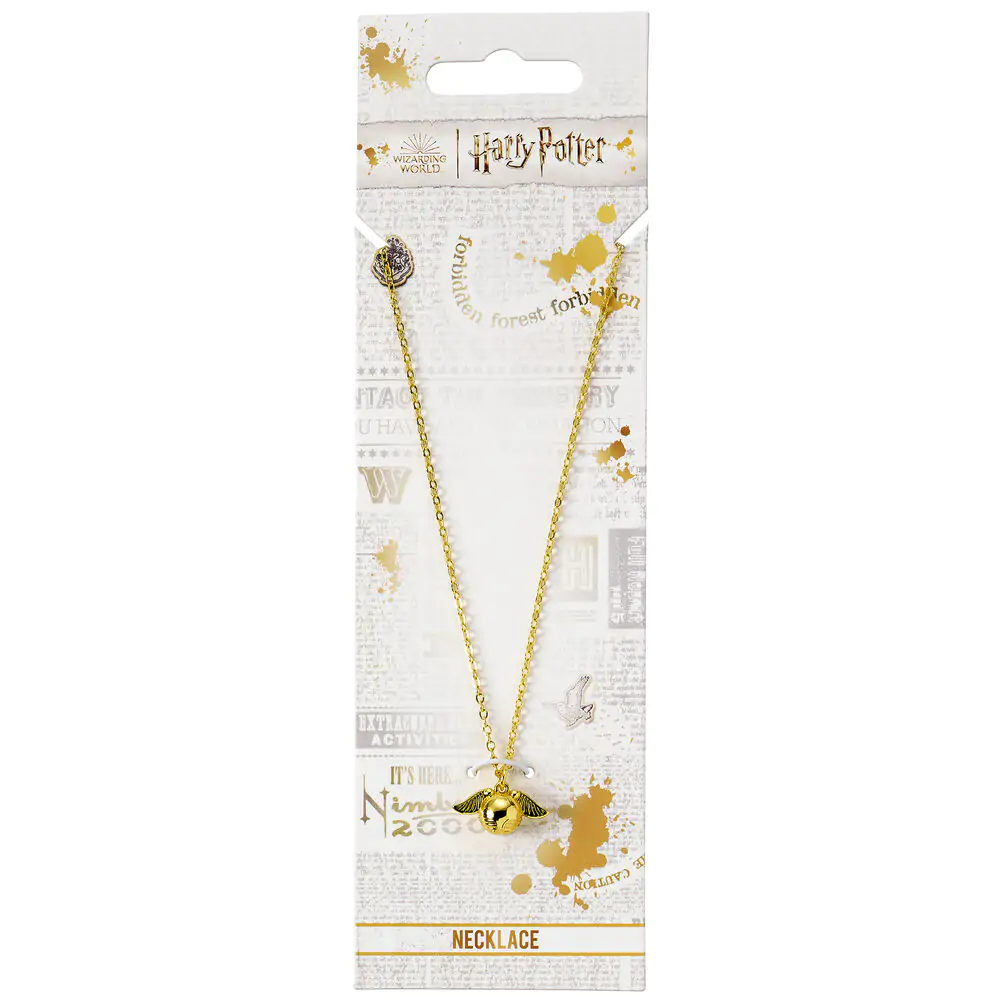 Harry Potter Golden Snitch necklace product photo
