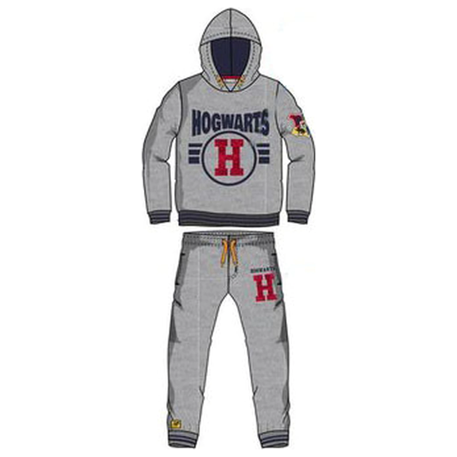 Harry Potter Grey Hogwarts Children's Jogging Set 6 Years / 116 cm product photo