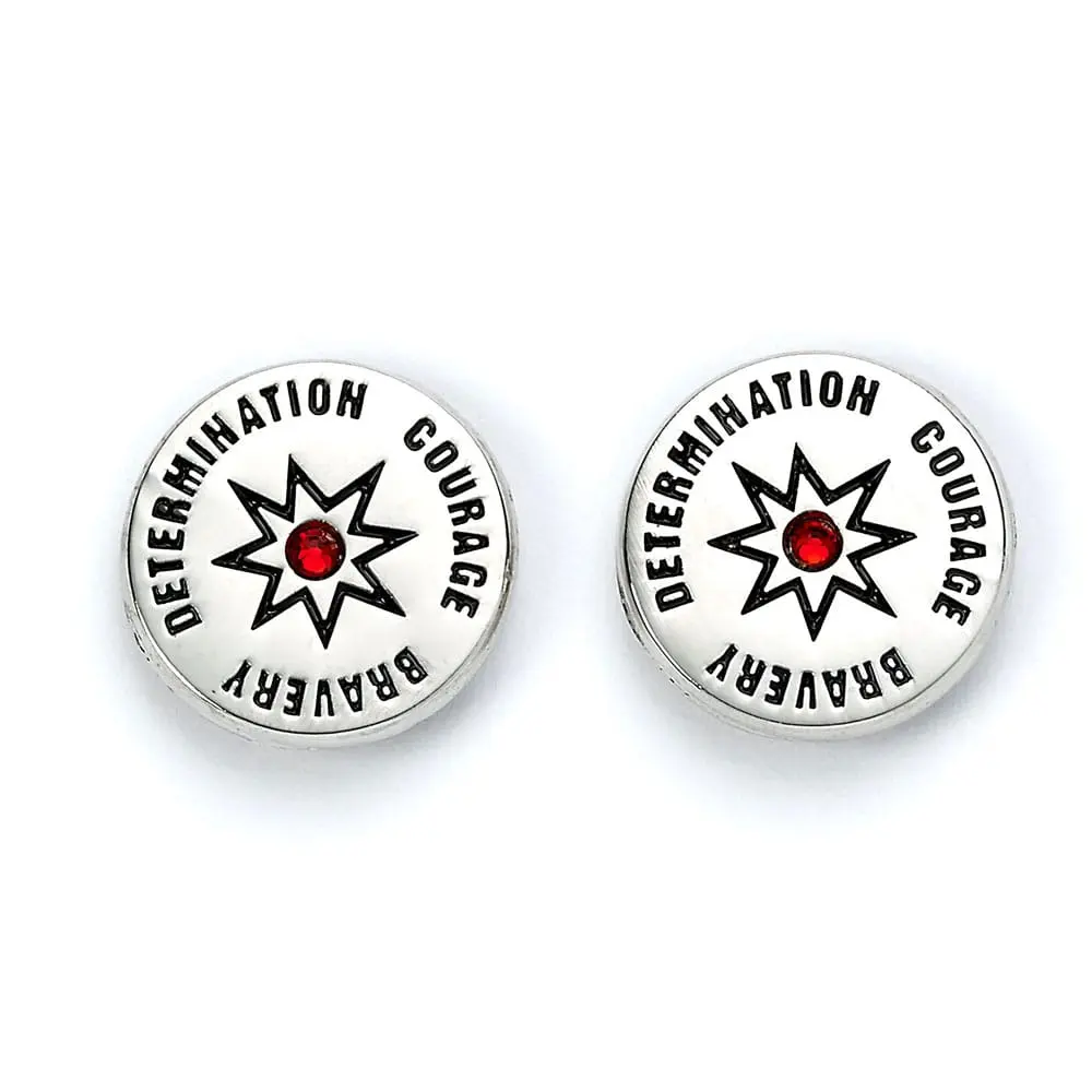 Harry Potter Earrings 3-Pack Gryffindor (Silver plated) product photo