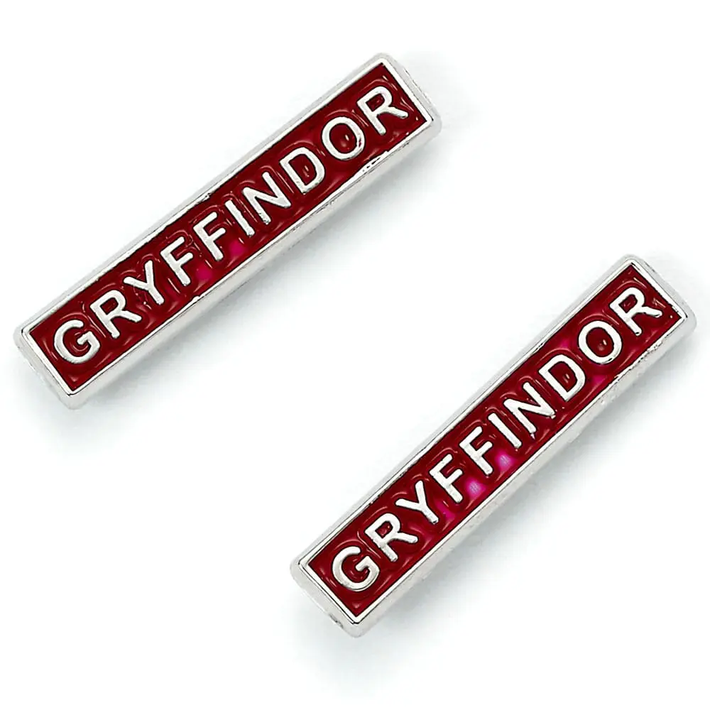 Harry Potter Earrings 3-Pack Gryffindor (Silver plated) product photo